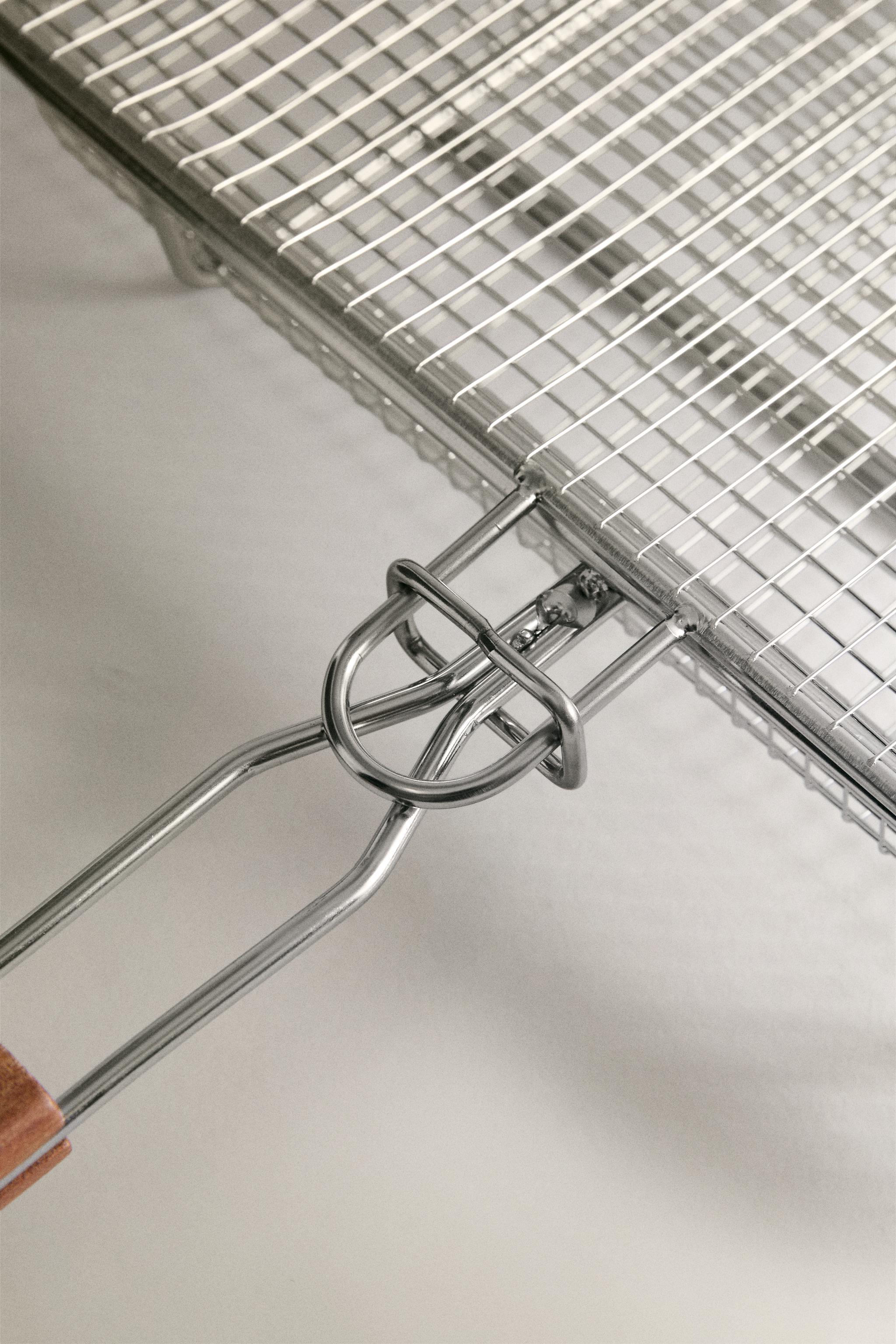 STEEL BBQ VEGETABLE GRILL